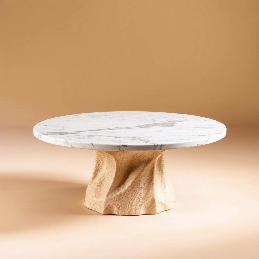 Table basse Albâtre